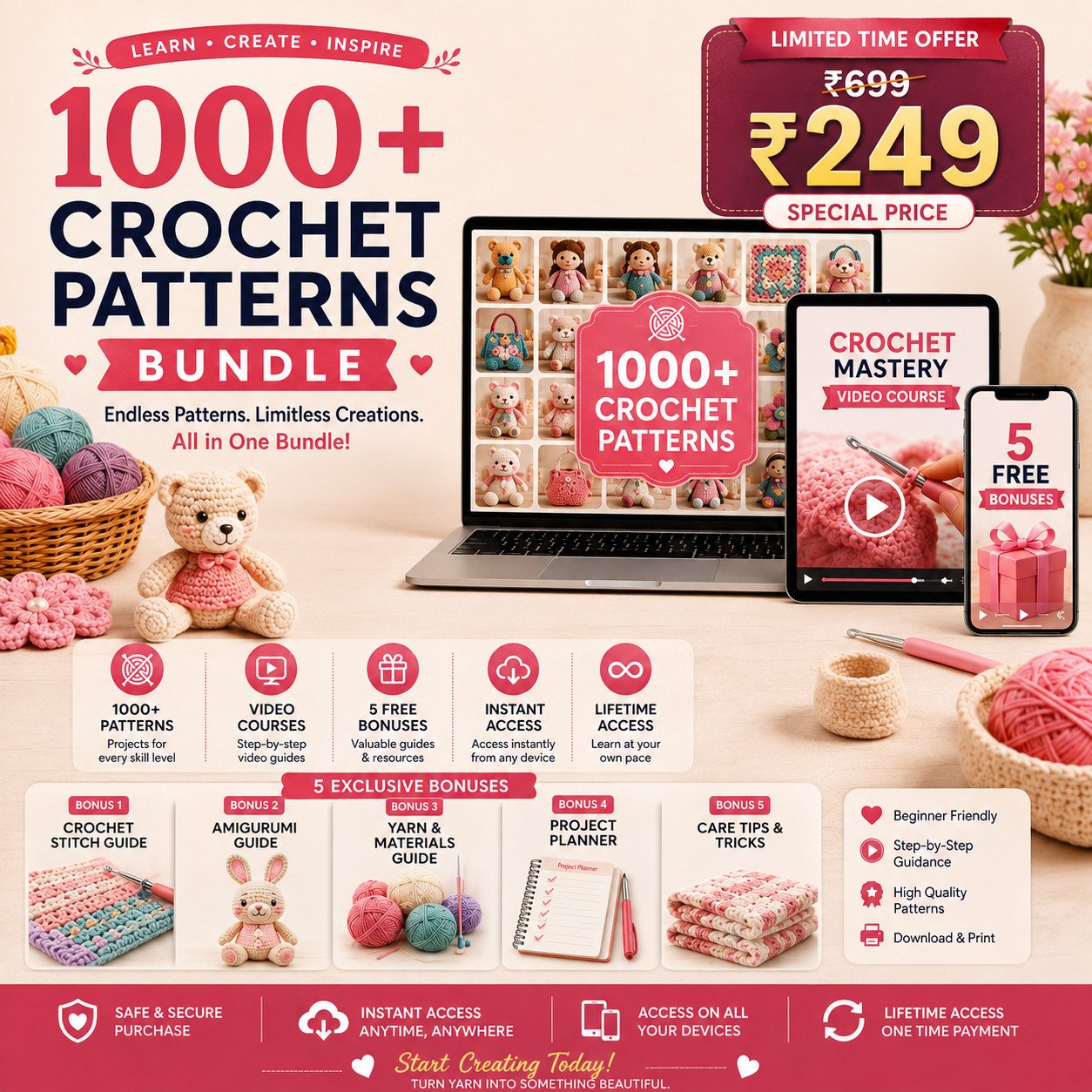 Home CROCHET PATTERNS