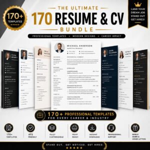 Resume Template Bundle 1000+ Crochet Patterns Bundle | Amigurumi, Crafts & DIY Crochet Projects